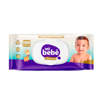 Toallitas Húmedas Mi Bebe 100u